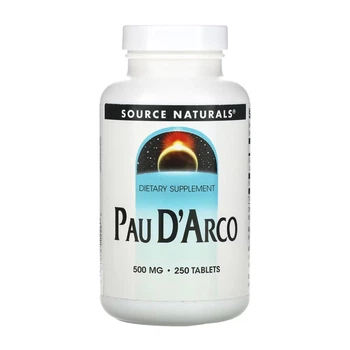 Source Naturals, кора муравьиного дерева, 500 мг, 250 таблеток