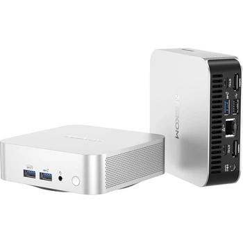 Міні ПК Неттоп GEEKOM Mini A8 / AMD Ryzen 7 8845HS / RAM 32GB / SSD 1TB / 2 x HDMI / LAN / Wi-Fi 6E / Bluetooth 5.2 / Windows 11 Pro (A8R78845HS-321T-EU)