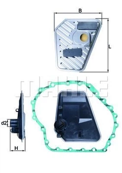 Фильтр гидравлический KNECHT HX 168D MAHLE (HX168D)