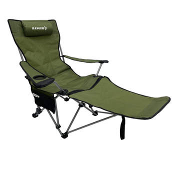 Кресло шезлонг складное с подставкой под ноги Ranger Relax (RA 2255)