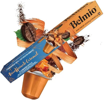 Кава в капсулах без кофеїну Belmio Decaffeinato Caramel, 10 капсул Nespresso ( 23558 )