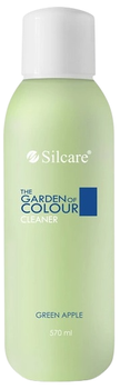 Płyn odtłuszczający do paznokci Silcare The Garden of Colour Zielone jabłko 570 ml (5906720561393)