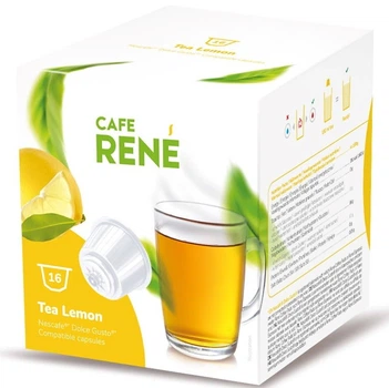 Розчинний чай Rene Lemon, 16 капсул Dolce Gusto ( 17406 )