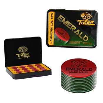 Наклейка для кия Tiger Emerald Medium/Hard 13мм 1шт