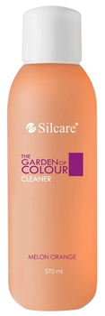 Płyn odtłuszczający do paznokci Silcare The Garden of Colour Melon Pomarańcza 570 ml (5906720561416)