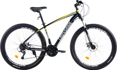 Велосипед Crossride МТВ AL "ENIGMA" ECO 29" 17.5" Желтый (02731-175-2)