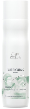 Шампунь Wella Nutricurls Waves для кучерявого волосся безсульфатний 250 мл (4064666041643)