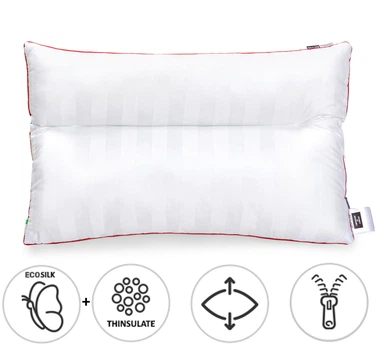 Подушка ортопедическая MirSon DeLuxe Thinsulate + EcoSilk 50х70 см (2200000008695)