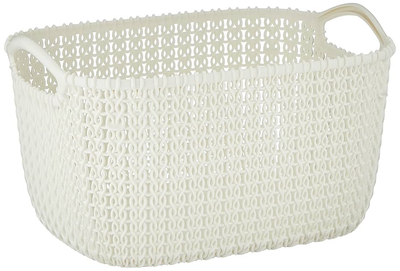 Koszyk Curver Knit S Oasis 8 l Biały (3253923974003)