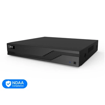 IP-відеореєстратор 4-канальний 6Mp TVT TD-3004H1-4P-B1 з 4 портами PoE