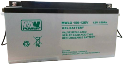 Akumulator MW Power VRLA GEL MWLG 150-12EV 12V 150Ah (5902135116807)