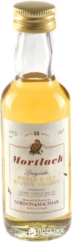Виски Gordon & MacPhail Mortlach 15 лет выдержки 0.05 л 43% (5020613645769)