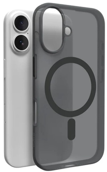 Etui Puro Daylight MagSafe do Apple iPhone 16 Plus Black (8018417485381)
