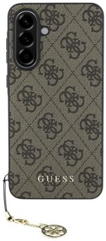Etui Guess 4G Charms Collection do Samsung Galaxy A36 Brown (3666339454623)