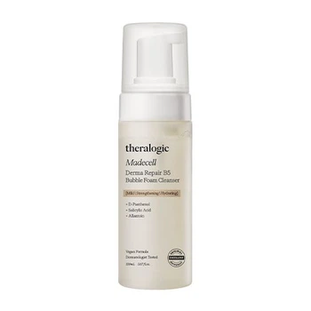 Пінка-мус для вмивання з Д-пантенолом Theralogic Madecell Derma Repair B5 Bubble Foam Cleanser, 150 мл