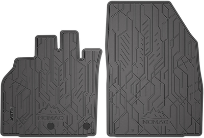 Dywaniki samochodowe Frogum Nomad do Renault Scenic II-III / Grand Scenic Czarne 2 szt (5902643432376)