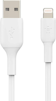 Кабель Belkin USB-A - Lightning PVC 0.15 м White (CAA001BT0MWH)