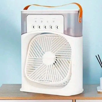 Вентилятор портативний BauTech із ароматизатором Air Cooler Fan Білий (1014-171-00)
