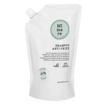 Шампунь разглаживающий с маслом макадамии Mimare Anti-Frizz Shampoo 480 мл