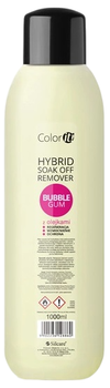 Рідина для зняття лаку Silcare Color It Bubble Gum з оліями для зняття гель-лаків 1000 мл (5902232128864)