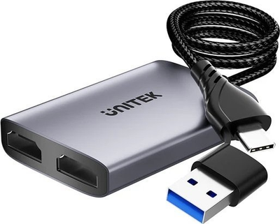 Adapter Unitek USB C/A Dual HDMI Adapter (V1427A01)
