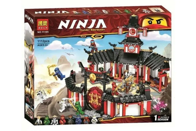 Конструктор Ninja Монастырь Спин-джитсу 1070 деталей Нинзяго Ninjago T19064
