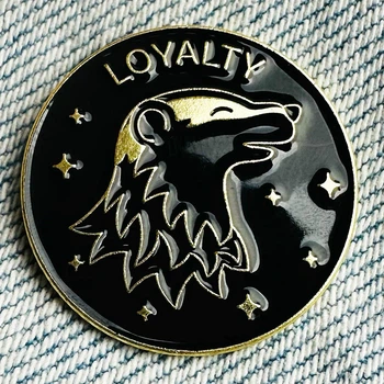 Значок пін Harry Potter (Hufflepuff Loyalty)