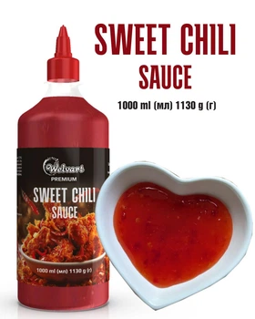 Соус в бутылке Sweet Chili Welvart,бутылка 1130г