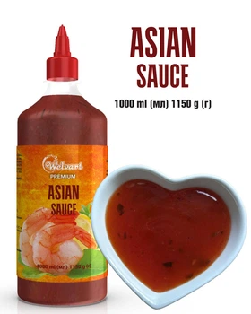 Соус в бутылке Asian Sauce Welvart, бутылка 1150г.