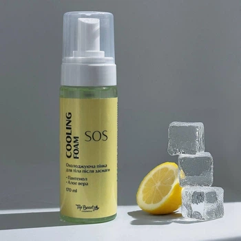 Охлаждающая пенка для тела после загара Top Beauty Cooling Foam SOS 170 мл