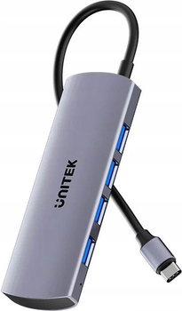 USB-hub Unitek uHUB Q4 4-in-1 10Gbps USB-C Hub with 4 Ports USB-A (H1112EGY01)