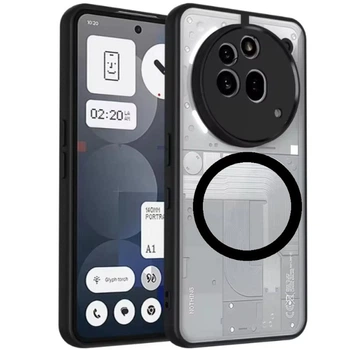 Противоударный чехол - накладка Acryl Armor Ring для Nothing Phone (3a) Pro, Black