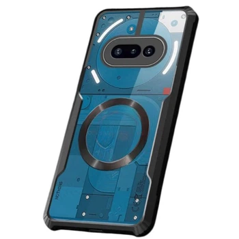 Противоударный чехол - накладка Acryl Armor Ring для Nothing Phone (3a), Black