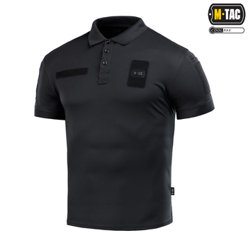 Поло M-Tac Elite Tactical Coolmax Black L 80010002-L