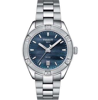 Женские часы Tissot PR 100 Sport Chic T101.910.11.121.00 36 мм