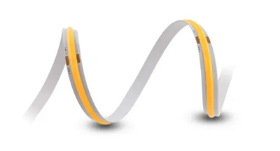 Світлодіодна стрічка MW Lighting Тип COB 5 Вт 320 кристалів/м² CRI >90 12 В 3000K IP20 50 м тепла біла (UQS-COB-5W-WW-12V-50M)