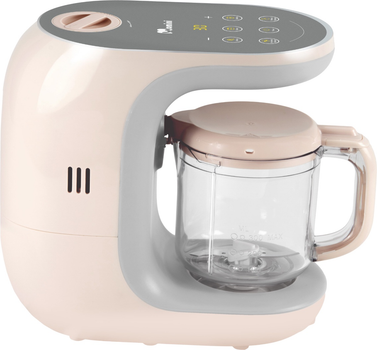 Multiblender parowy Momini NutriBlend 6 w 1 Rozowo-szary (5906601060038) (955555911813663) - Outlet