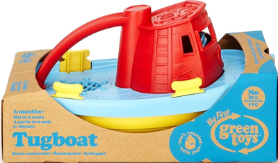 Łódź Green Toys holownik Czerwony TUG01R-R (793573680877)