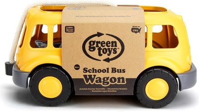 Wagon Green Toys szkolny Żółty WAGSB-1567 (816409015671)