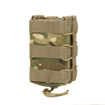 Подсумок для магазинов АК двойной (открытый) Dozen AK Pouch 2 Magazines Fast Access "MultiCam"