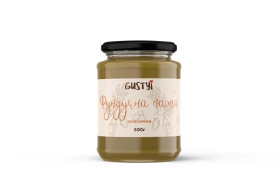 Фундучная паста ТМ "Gustyi" 100% 500г (4825489257624)