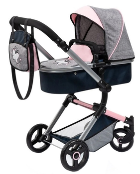 Wózek dla lalki Bayer Design Combi Neo Vario 18427AA Szary (4003336184273)