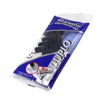 Станки для гоління одноразові чоловічі Wilkinson Sword Duplo, 2 леза, 5 шт