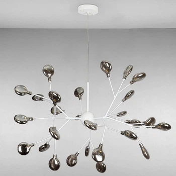 Люстра подвесная Light House LS-14664-27 WH+BK белая