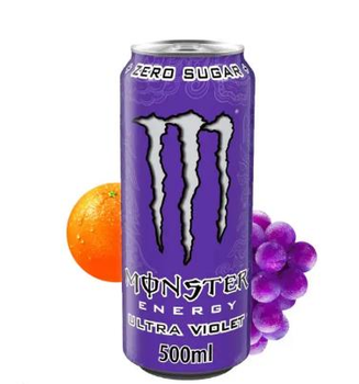 Енергетичний напій Monster Energy Ultra Violet 500 мл