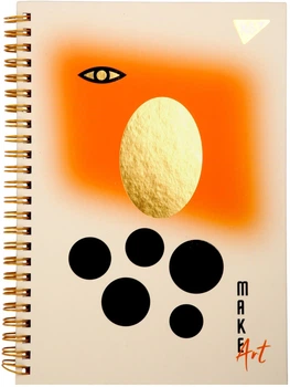 Блокнот YES Make art А5 64 листа Клетка (152023) (5056574452924)