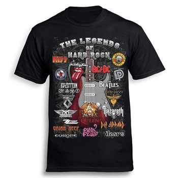 Футболка Talisman The Legends of Hard Rock Черный XL (TSRW088)
