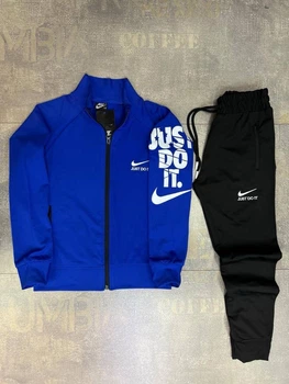 Детский спортивный костюм JUST DO IT. 36 140 см Синий