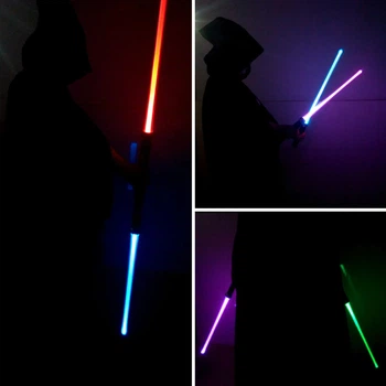 Игровой набор из 2-х Световых мечей джедаев Star Wars Джедайские световые мечи, меняющие цвет (SLJS2)
