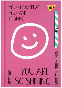 Блокнот YES Smile А6 64 листа Линия (152065) (5056574453341)